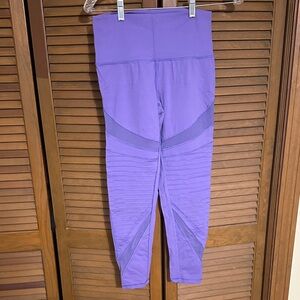 Aerie Purple High-Waisted Leggings